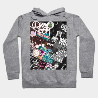 Urban NYC Street Art Graffiti Hoodie